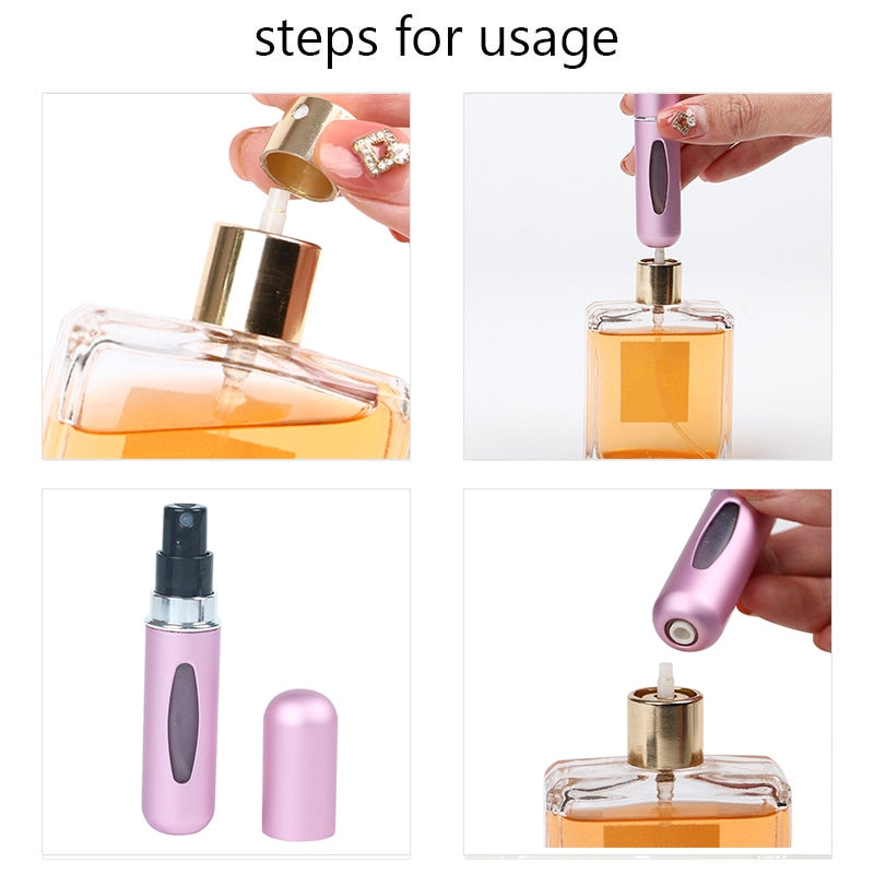 Official Refillable Perfume Bottle 1+1Free